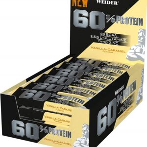 60% Protein Bar, Salted Peanut-Caramel - 24 x 45g