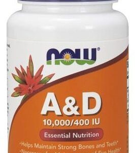 Vitamin A & D, 10000/400 IU - 100 softgels