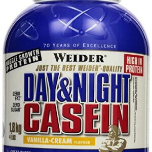 Day & Night Casein, Vanilla Cream - 1800g