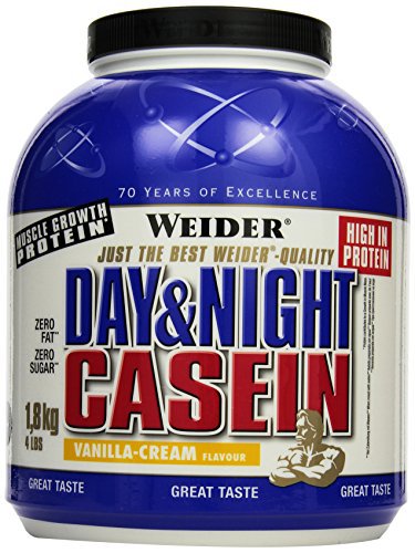 Day & Night Casein, Vanilla Cream - 1800g