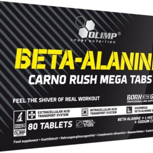 Beta Alanine - Carno Rush Mega Tabs - 80 tabs