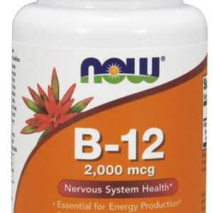 Vitamin B-12, 2000mcg - 100 lozenges