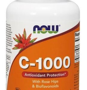 Vitamin C-1000 with Rose Hips & Bioflavonoids - 100 tablets