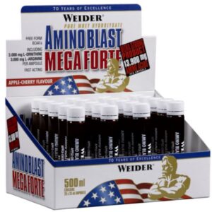 Amino Blast Mega Forte, Apple-Cherry - 20 x 25 ml.