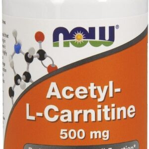 Acetyl-L-Carnitine, 500mg - 50 vcaps