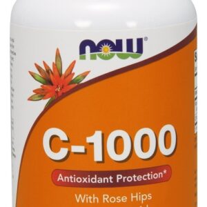 Vitamin C-1000 with Rose Hips & Bioflavonoids - 250 tablets