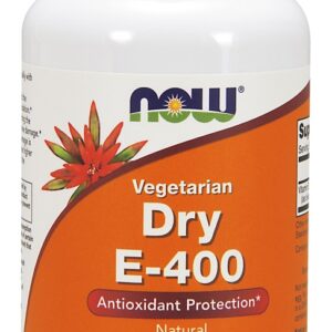 Vitamin E-400 Dry, Vegetarian - 100 vcaps