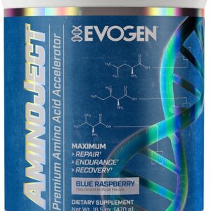 AminoJect, Blue Raspberry - 470g