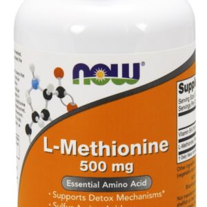 L-Methionine, 500mg - 100 caps
