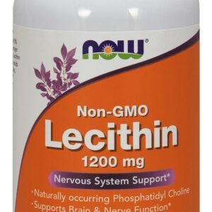 Lecithin, 1200mg Non-GMO - 200 softgels