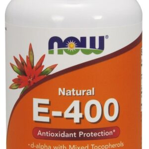 Vitamin E-400 IU with Selenium - 100 softgels