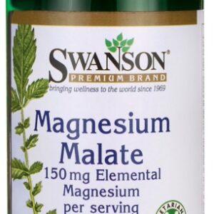 Magnesium Malate, 150mg Elemental Magnesium - 60 tablets