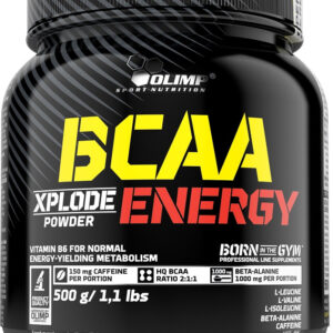 BCAA Xplode Energy, Fruit Punch (EAN 5901330079580) - 500g