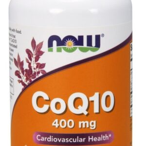CoQ10 with Vitamin E & Sunflower Lecithin, 400mg - 30 softgels