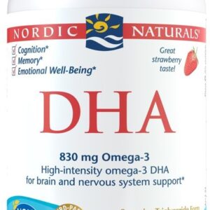 DHA, 830mg Strawberry - 180 softgels