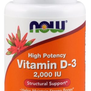 Vitamin D-3, 2000 IU - 30 softgels