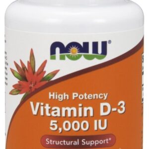 Vitamin D-3, 5000 IU - 120 softgels