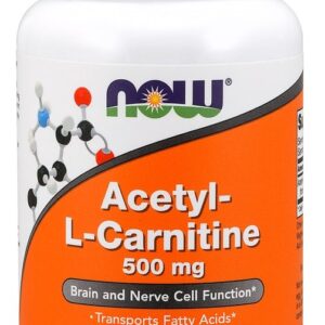 Acetyl-L-Carnitine, 500mg - 100 vcaps