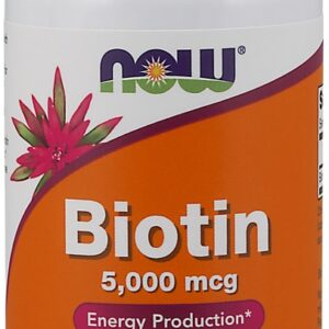 Biotin, 5000mcg - 60 vcaps