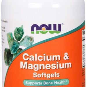 Calcium & Magnesium with Vit D and Zinc - 120 softgels