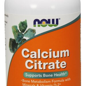 Calcium Citrate with Minerals & Vitamin D-2 - 250 tabs