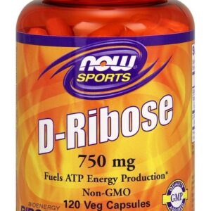 D-Ribose, 750mg - 120 vcaps