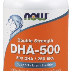 DHA-500, 500 DHA / 250 EPA - 180 softgels