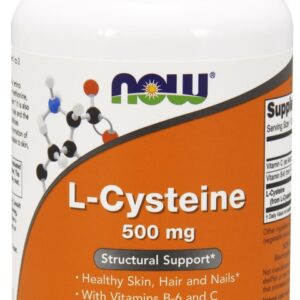 L-Cysteine, 500mg - 100 tablets