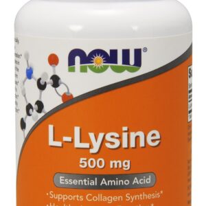 L-Lysine, 500mg - 100 vcaps
