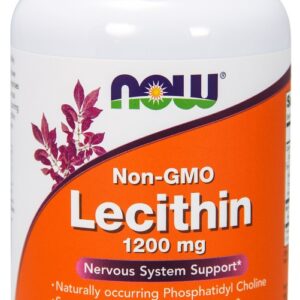 Lecithin, 1200mg Non-GMO - 100 softgels