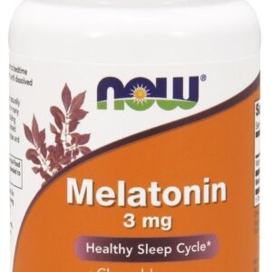 Melatonin Chewable, 3mg - 180 lozenges