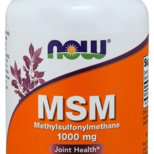MSM Methylsulphonylmethane, 1000mg - 120 vcaps