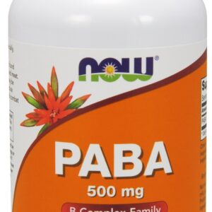 PABA, 500mg - 100 caps