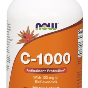 Vitamin C-1000 with 100mg Bioflavonoids - 500 vcaps