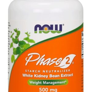 Phase 2 - White Kidney Bean Extract, 500mg - 120 vcaps