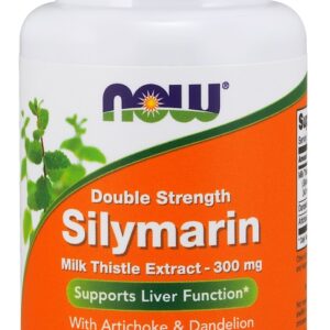 Milk Thistle Extract with Artichoke & Dandelion, 300mg Double Strength - 50 vcaps