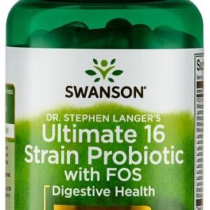Dr. Stephen Langer's Ultimate 16 Strain Probiotic with FOS, 3.2 Billion CFU - 60 vcaps