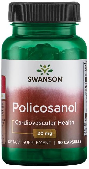 Policosanol, 20mg - 60 caps