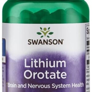 Lithium Orotate, 5mg - 60 vcaps