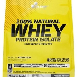 100% Natural Whey Protein Isolate, Natural - 600g