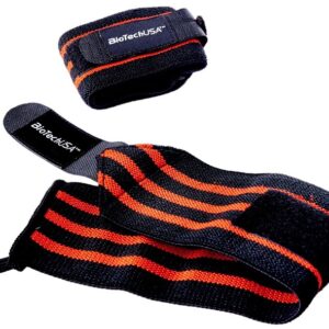 Bedford 8 Wrist Wrap, Black Red - 35cm