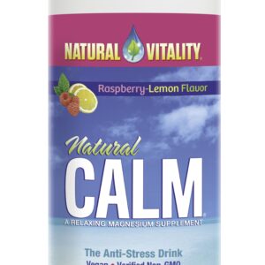 Natural Calm, Raspberry Lemon - 453g