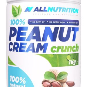 100% Peanut Cream, Crunch - 1000g