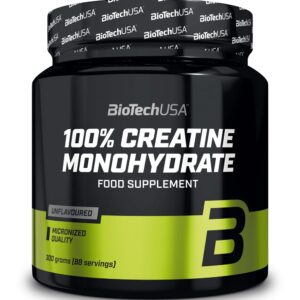 100% Creatine Monohydrate, Unflavoured - 300g