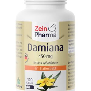 Damiana, 450mg - 100 caps