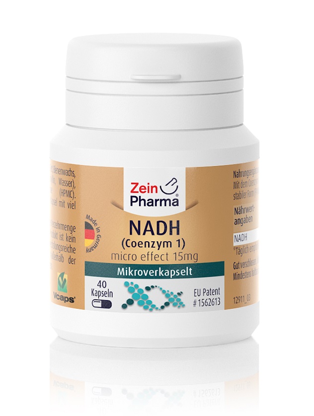 NADH (Coenzyme 1), 15mg - 40 caps