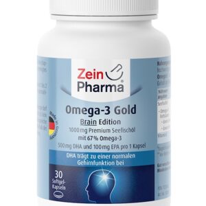 Omega-3 Gold - Brain Edition, 1000mg - 30 caps