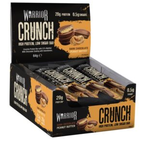 Crunch Bar, Dark Chocolate Peanut Butter - 12 bars