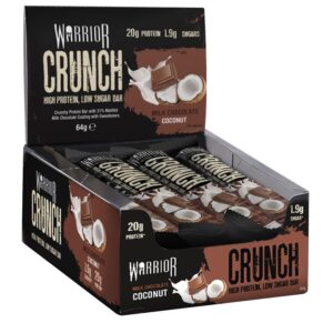 Crunch Bar, Milk Chocolate Coconut - 12 bars