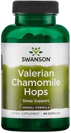 Valerian, Chamomile & Hops - 60 caps